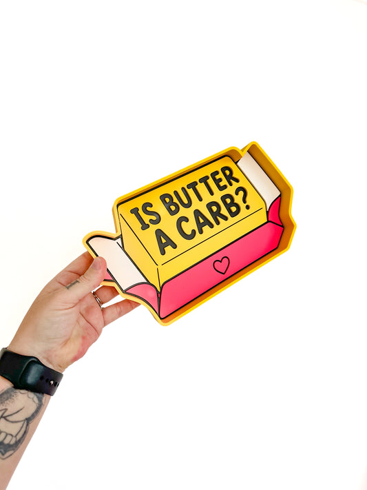 Is Butter a Carb? Trinket Tray