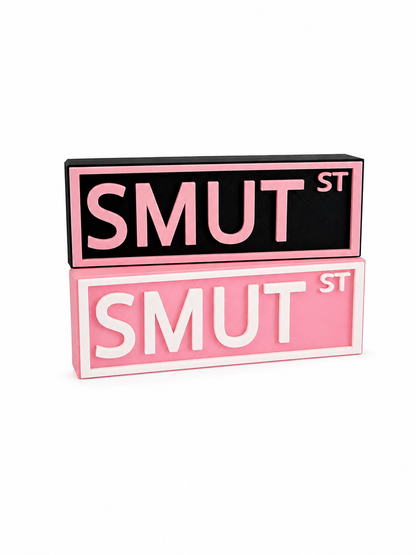 Bookshelf signs