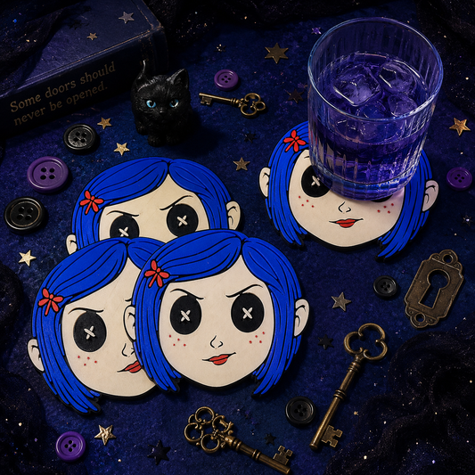 Coraline Coasters